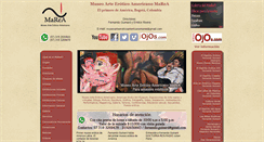 Desktop Screenshot of museoarteeroticoamericano.org